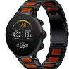 Strap-it Strap-it Bracelet bois/acier Polar Vantage M (noir) Strap-it Strap-it Bracelet bois/acier Polar Vantage M (noir)