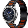 Strap-it Strap-it Bracelet bois/acier Samsung Gear S3 (noir) Strap-it Strap-it Bracelet bois/acier Samsung Gear S3 (noir)