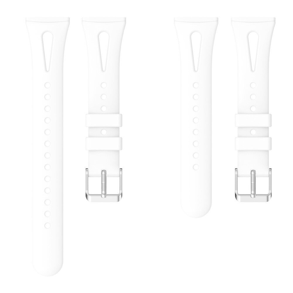 Strap-it Strap-it Bracelet silicone de luxe Fitbit Versa 4 (blanc)