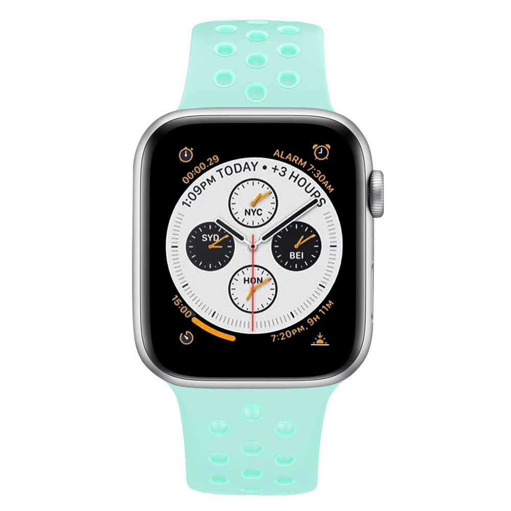 Strap-it Strap-it Bracelet Apple Watch sport (turquoise) Strap-it Strap-it Bracelet Apple Watch sport (turquoise)