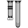 Strap-it Strap-it Bracelet à boucle sport Apple Watch (noir/gris) Strap-it Strap-it Bracelet à boucle sport Apple Watch (noir/gris)