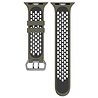 Strap-it Strap-it Bracelet à boucle sport Apple Watch (vert armée/noir) Strap-it Strap-it Bracelet à boucle sport Apple Watch (vert armée/noir)