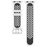 Strap-it Strap-it Bracelet à boucle sport Apple Watch (blanc/noir) Strap-it Strap-it Bracelet à boucle sport Apple Watch (blanc/noir)