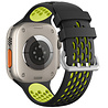 Strap-it Strap-it Bracelet à boucle sport Apple Watch (noir/jaune) Strap-it Strap-it Bracelet à boucle sport Apple Watch (noir/jaune)