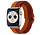 Strap-it Bracelet Apple Watch nylon tissé réglable (mélange de marrons)