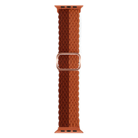 Strap-it Strap-it Bracelet Apple Watch nylon tissé réglable (mélange de marrons) Strap-it Strap-it Bracelet Apple Watch nylon tissé réglable (mélange de marrons)