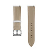 Strap-it Strap-it Bracelet cuir motif crocodile Polar Pacer (blanc)