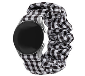 Strap-it Bracelet chouchou Samsung Galaxy Watch Active (carreaux)