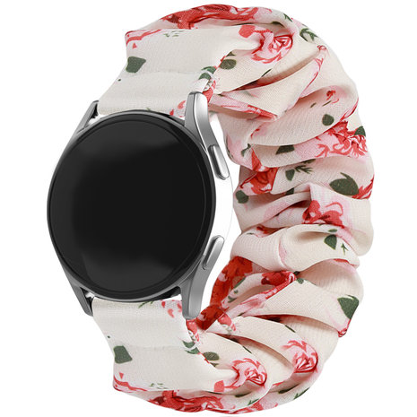 Strap-it Strap-it Bracelet chouchou Samsung Gear Sport (fleurs)