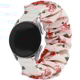 Strap-it Bracelet chouchou Huawei Watch GT 3 42mm (fleurs)