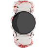 Strap-it Strap-it Bracelet chouchou Huawei Watch GT 3 Pro 43mm (fleurs)