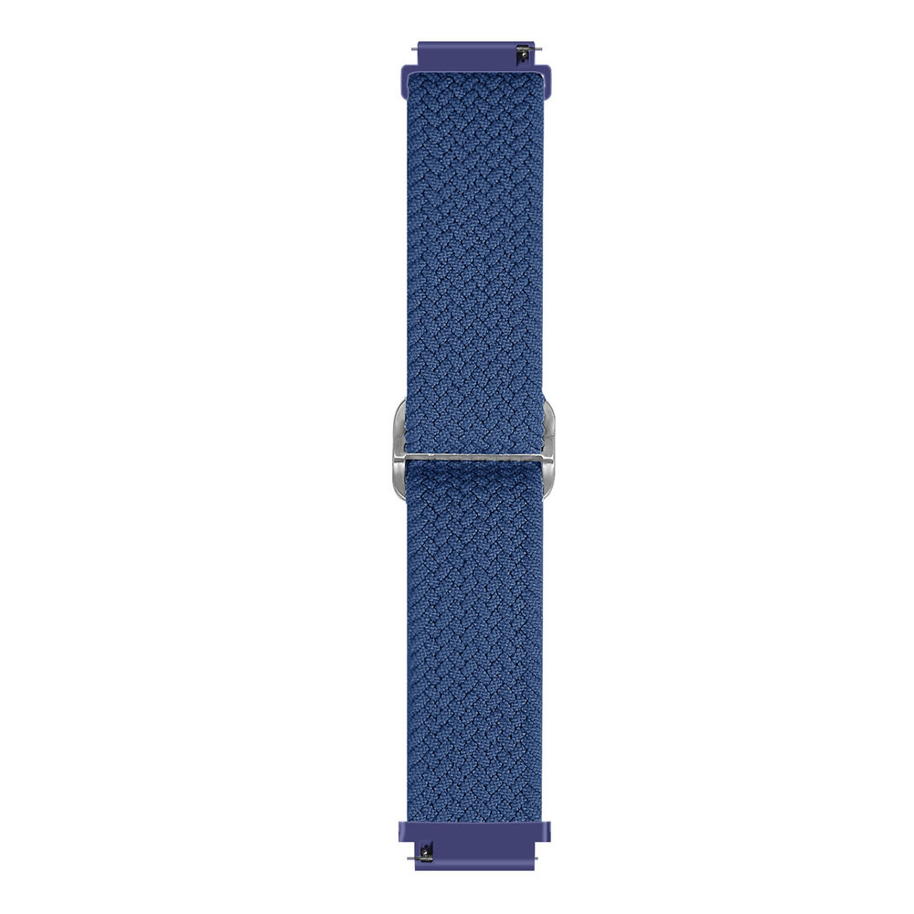 Strap-it Strap-it Bracelet tissé réglable Samsung Galaxy Watch 46mm (bleu)
