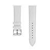 Strap-it Strap-it Bracelet cuir motif crocodile Xiaomi Mi Watch (blanc) Strap-it Strap-it Bracelet cuir motif crocodile Xiaomi Mi Watch (blanc)