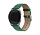 Strap-it Bracelet cuir motif crocodile Honor Magic Watch 2 (vert)