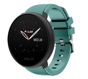 Strap-it Bracelet silicone Polar Ignite 3 (vert sapin)