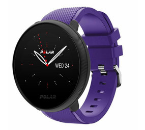 Strap-it Bracelet silicone Polar Ignite 3 (violet)