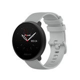 Strap-it Bracelet silicone de luxe Polar Ignite 3 (gris)