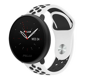 Strap-it Bracelet sport Polar Ignite 3 (blanc/noir)