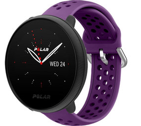 Strap-it Bracelet silicone avec trous Polar Ignite 3 (violet)