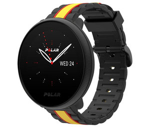 Strap-it Bracelet édition spéciale Polar Ignite 3 (noir/jaune)