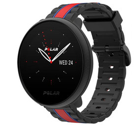 Strap-it Bracelet édition spéciale Polar Ignite 3 (noir/rouge)