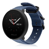 Strap-it Bracelet nylon boucle Polar Ignite 3 (bleu)