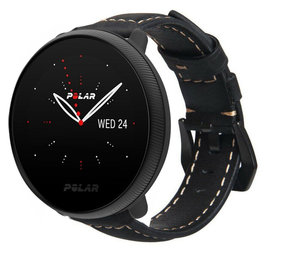 Strap-it Bracelet cuir Polar Ignite 3 (noir)