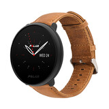 Strap-it Bracelet cuir Polar Ignite 3 (marron)