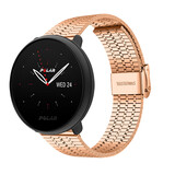 Strap-it Bracelet acier inoxydable Polar Ignite 3 (or rose)