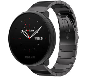 Strap-it Bracelet métal Polar Ignite 3 (noir)