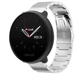 Strap-it Bracelet métal Polar Ignite 3 (argent)