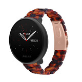 Strap-it Bracelet résine Polar Ignite 3 (lave)