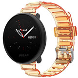 Strap-it Bracelet cristal Polar Ignite 3 (orange transparent)