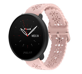 Strap-it Bracelet silicone à motifs Polar Ignite 3 (rose)