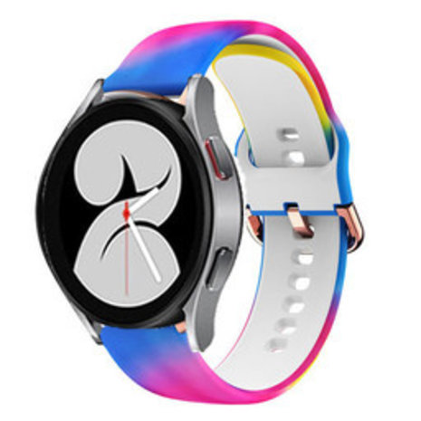 Strap-it Strap-it Bracelet Color Crazy Samsung Galaxy Watch 4 40mm Strap-it Strap-it Bracelet Color Crazy Samsung Galaxy Watch 4 40mm