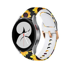 Strap-it Bracelet Sunny Flower Samsung Galaxy Watch 4 40mm