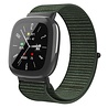 Strap-it Strap-it Bracelet nylon Fitbit Sense 2 (vert armée) Strap-it Strap-it Bracelet nylon Fitbit Sense 2 (vert armée)