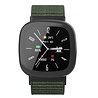 Strap-it Strap-it Bracelet nylon Fitbit Sense 2 (vert armée) Strap-it Strap-it Bracelet nylon Fitbit Sense 2 (vert armée)