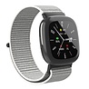 Strap-it Strap-it Bracelet nylon Fitbit Sense 2 (gris) Strap-it Strap-it Bracelet nylon Fitbit Sense 2 (gris)