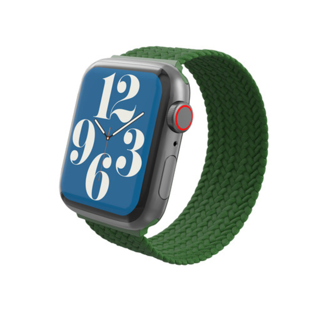 Gear4 Gear4 Bracelet en nylon tressé Apple Watch (vert)