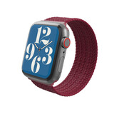 Gear4 Gear4 Bracelet en nylon tressé Apple Watch (bordeaux)