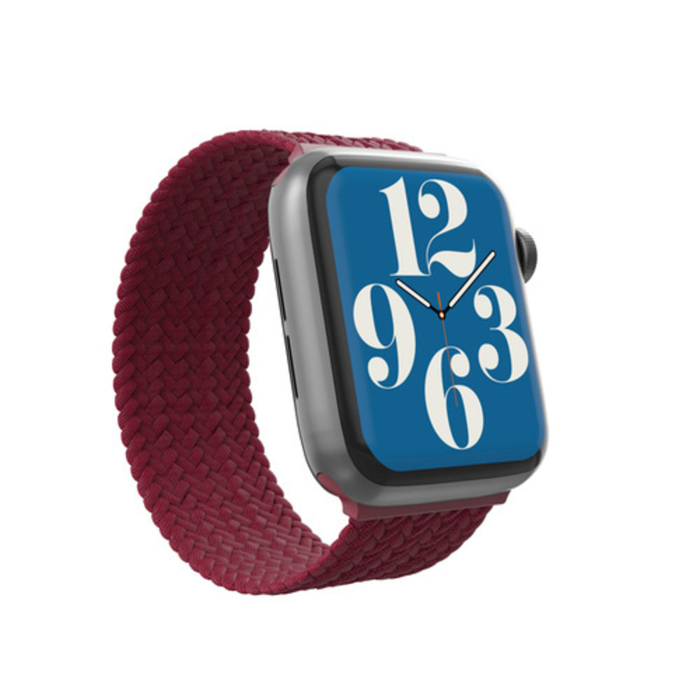 Gear4 Gear4 Bracelet en nylon tressé Apple Watch (bordeaux) Gear4 Gear4 Bracelet en nylon tressé Apple Watch (bordeaux)
