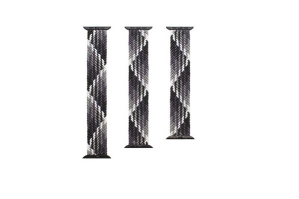 Gear4 Gear4 Bracelet en nylon tressé Apple Watch (gris/noir)