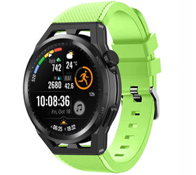 Strap-it Bracelet silicone avec boucle Huawei Watch GT (vert clair)