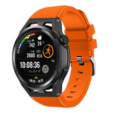 Strap-it Bracelet silicone avec boucle Huawei Watch GT (orange)