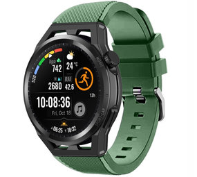 Strap-it Bracelet silicone avec boucle Huawei Watch GT (vert)