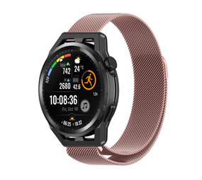 Strap-it Bracelet Milanaise Huawei Watch GT (rose)