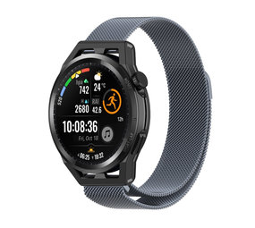 Strap-it Bracelet Milanaise Huawei Watch GT (gris espace)