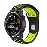 Strap-it Strap-it Bracelet sport Huawei Watch GT (noir/jaune) Strap-it Strap-it Bracelet sport Huawei Watch GT (noir/jaune)