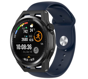 Strap-it Bracelet silicone Huawei Watch GT (bleu foncé)